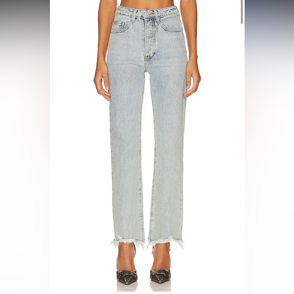 NEW Revolve Marilyn Denim Jean in Light Blue Wash superdown size 28